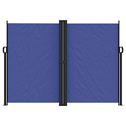 Avis Maison Chic Auvent latéral rétractable | Store latéral | Brise-vue latéral bleu 180x1000 cm -GKD98935