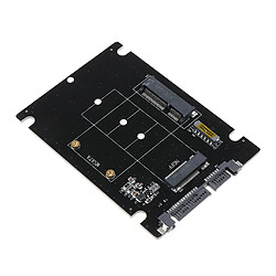 M. Adaptateur 2 Vers SATA - Double Emplacement - MSATA Vers pas cher