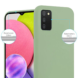 Cadorabo Coque Samsung Galaxy A03s Etui en Vert pas cher