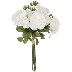 Avis Atmosphera, Createur D'Interieur Bouquet artificiel de 18 Fleurs - H. 50 cm - Blanc