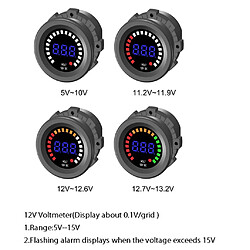 LED voltmètre numérique