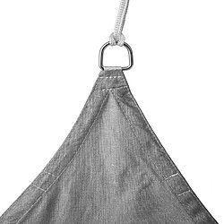 Hesperide Voile d'ombrage triangulaire Quito - L. 300 cm - Gris ardoise