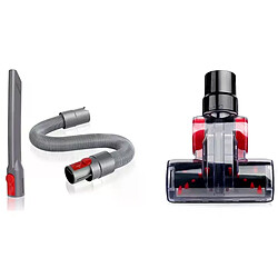 Ensemble de pièces d'aspirateur AD 2: 1 pièce, adaptateur de brosse Turbo pivotant, convertisseur et 1 ensemble de tuyau d'extension