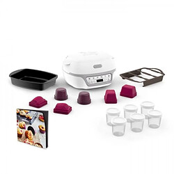 Multicuiseur - Robot Cuiseur TEFAL KD812110 Cake Factory Délices Silver Appareil a gâteau, 5 programmes auto + mode manuel, Accessoires, Application dédi