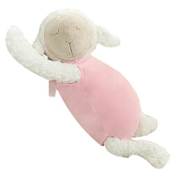 Universal Mignon polaire peluche oreiller peluche douce dessin animé animaux mouton jouets poupée de haute qualité bébé accompagnement jouets coussin de sommeil enfants filles cadeaux | animaux peluches