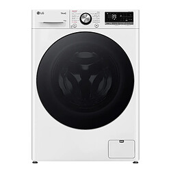 Lave-linge hublot 13kg LG F34R76WHST Blanc