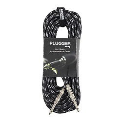 Câble Tweed Jack Mâle Mono - Jack Mâle Mono 10m Easy Plugger