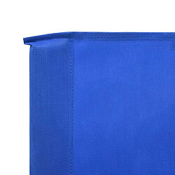 Avis vidaXL Paravent 3 panneaux Tissu 400 x 160 cm Bleu azuré