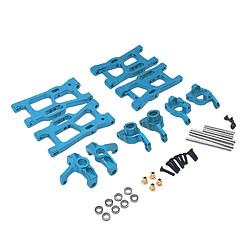 Kit De Pièces De Mise à Niveau En Métal WLtoys 144001 124018 124019 Bleu De Remplacement