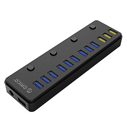 Wewoo Hub USB 3.0 Bureau Multi-fonction 12 ports USB 3.0 avec 1 m câble USB et indicateur LED