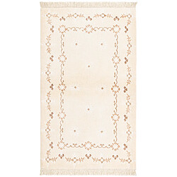 Vidal Tapis de laine 150x91 beige Darya