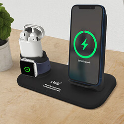 Avis Station de charge iPhone / Apple Watch / Airpods Charge Rapide LinQ Noir