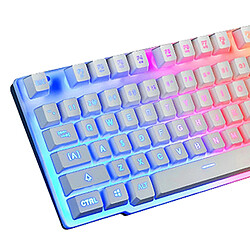 Acheter Ensemble Clavier Et Tapis De Souris Filaire USB T6 Rainbow LED