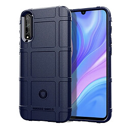 Wewoo Coque Souple Pour Huawei Enjoy 10s Full Coverage Shockproof TPU Case Blue