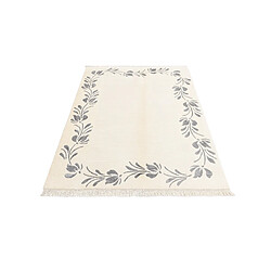 Avis Vidal Tapis de laine 183x119 beige Darya