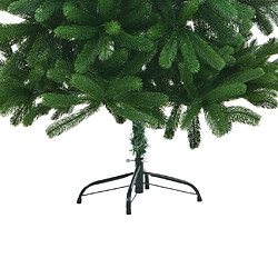 vidaXL Arbre de Noël artificiel aiguilles réalistes 210 cm vert pas cher