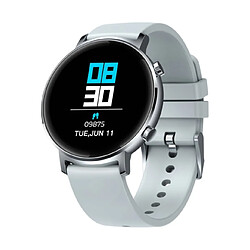 Universal Blanc Fréquence cardiaque Pression artérielle Smartwatch Corps métallique 10 Mode sport professionnel Durée de vie de la batterie 30 jours Smartwatch |