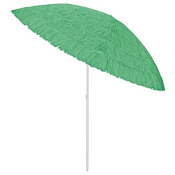 Avis Maison Chic Parasol Jardin | Parasol de plage Hawaii Vert 300 cm - GKD87085