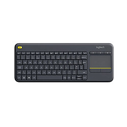 Avis Logitech Wireless Touch KBD K400 Plus Black BE