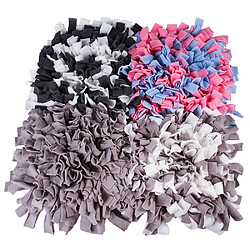 Acheter Wewoo Jouet pour Puzzle mordant Chien Chat en train de butiner des jouets animaux Sniffing Mat Slow Food Couverture de formation de Gris clair