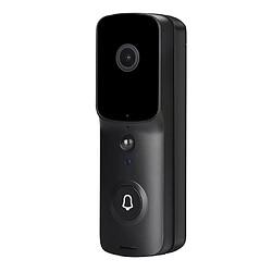 Wewoo Intelligent WiFi 2.4G sonnette Visual Remote Home Monitoring surveillance vidéo interphone vocal noir