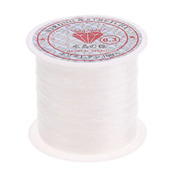 Fil de nylon transparent tressé 0.5 0.15 peche