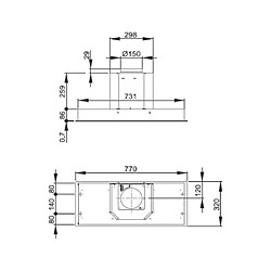 Roblin Groupe filtrant 6208178 Inspiration Groupe de meuble 77 cm Blanc