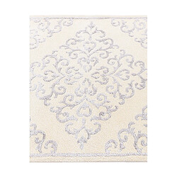 Vidal Tapis de couloir en laine 292x86 beige Darya pas cher