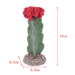 2pcs Plante Vert Artificielle en Plastique Herbe et Cactus Simulation Aquarium Bonsaï Artificiel Décoration Pour Chambre Bureau