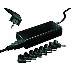 Vivanco IT- PO NB Bloc d'alimentation universel CA pour ordinateur portable avec 9 fiches différentes Noir 90 W