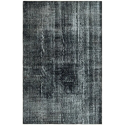 Vidal Tapis de laine 262x165 noir Ultra Vintage