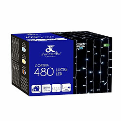 BigBuy Christmas Guirlande lumineuse LED Multicouleur 12 W Noël