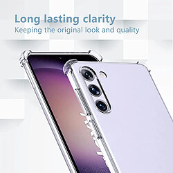 Avis Coque Silicone Transparente Angles Renforces Pour Samsung Galaxy S23 5G Little Boutik®