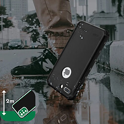 Acheter Coque iPhone 7 Plus / 8 Plus Bi-matière Waterproof 2m Film Écran Redpepper noir