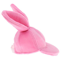 oreilles de lapin en peluche de mode a culminé bouchon pour 1/6 blythe poupée tenue rose pas cher