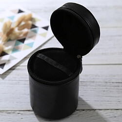 Avis Wewoo Housse Étui pour Objectif appareil photo noir DSLR Camera Lens, Taille: 13 * 9 * 9cm à lentilles moyen ZippeRouge PU Leather Pouch Box