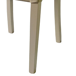 Acheter Dansmamaison Duo de chaises en similicuir Beige - VENISE