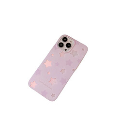 General Coque pour iPhone, coque pour iPhone 13, coque pour iPhone ultra-fine, protection intégrale anti-dérapante et antichoc, design créatif étoiles roses, le meilleur cadeau pour petite amie.