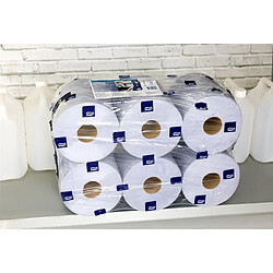 Bobines de Papier d'Essuyage pour Distributeur à Dévidage Central - Lot de 6 - Tork - CL129