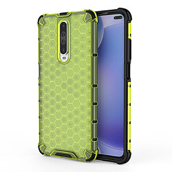 Wewoo Coque Pour Xiaomi Redmi K30 Shockproof Honeycomb PC + TPU Housse de protection vert