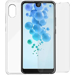 BigBen Connected Pack de Protection Coque et Protège-Écran pour Wiko View 2 Transparent