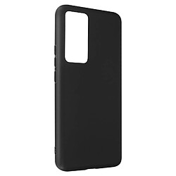 Avizar Coque pour Xiaomi 12T et 12T Pro Résistante Silicone Gel Flexible Fine Noir