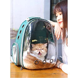 Universal Sac de transport pour chat Sac à dos transparent pour chat Boîte à chat Cage pour chien Porteur de voyage pour animal Sac à main Capsule d'espace respirable pas cher