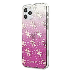 Guess Maroquinerie guess guhcp12lpcu4ggpi iphone 12 pro max 6,7" rózowy/rose coque dur 4g gradient