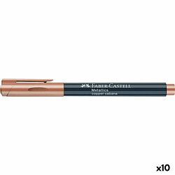 Faber-Castell Metallics Copper - 10 Unités