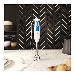 Mixeur BRAUN MQ3020PESTO 700W Blanc/Bleu