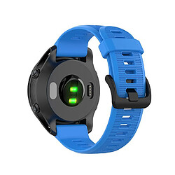 Bracelet de rechange compatible pour Garmin Forerunner 945/935 Fenix5 Quatix5 Sapphire Approach S60 Bleu