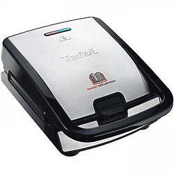 Machine a Gaufre - Gaufrier Electrique TEFAL SW853D12 Snack Collection Croque gaufres