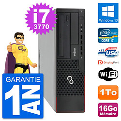 PC Fujitsu Esprimo E910 DT Intel i7-3770 RAM 16Go Disque Dur 1To Windows 10 Wifi - Occasion