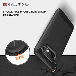 Acheter Wewoo étuis Coque Housse en TPU texturée et fibre de carbone pour Galaxy S10e